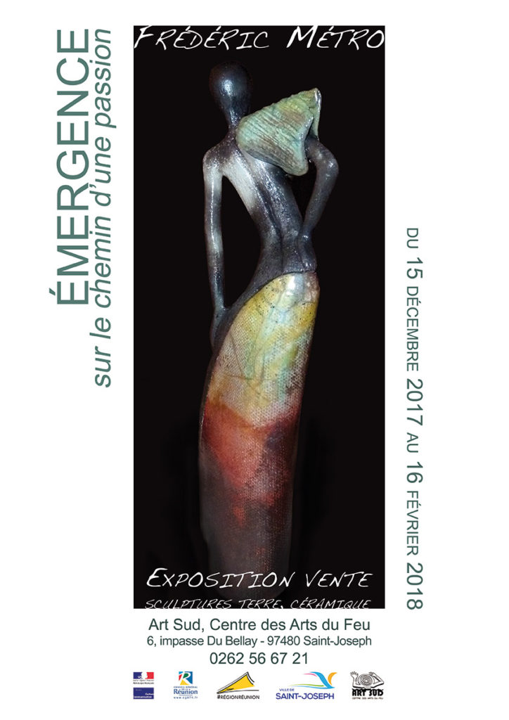 Exposition Frédéric Métro, Émergence "sur le chemin d'une passion" à Art Sud